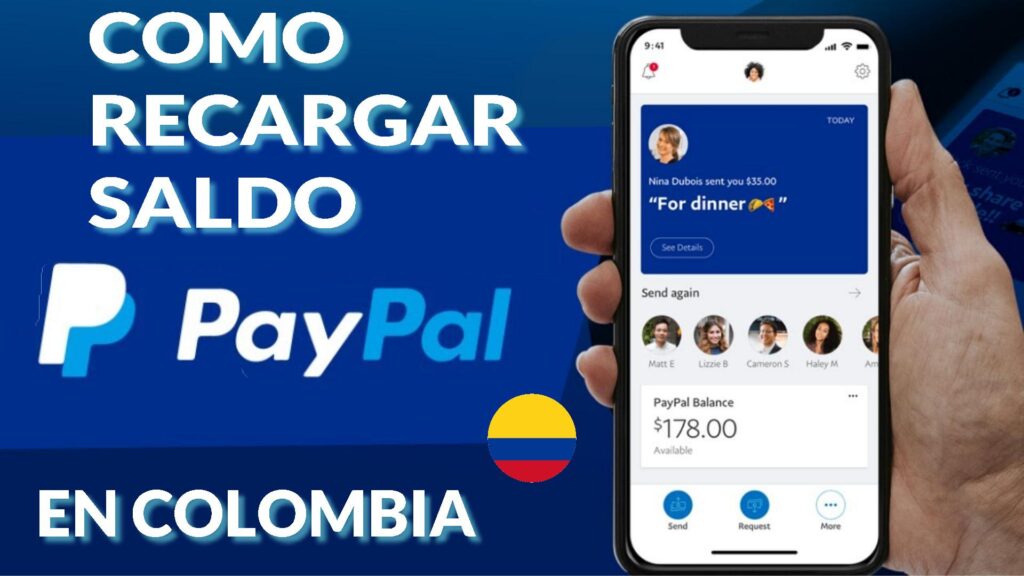 Cómo Se Recarga Una Cuenta PayPal COLOMBIANA Sin Tarjeta Ni Cuenta