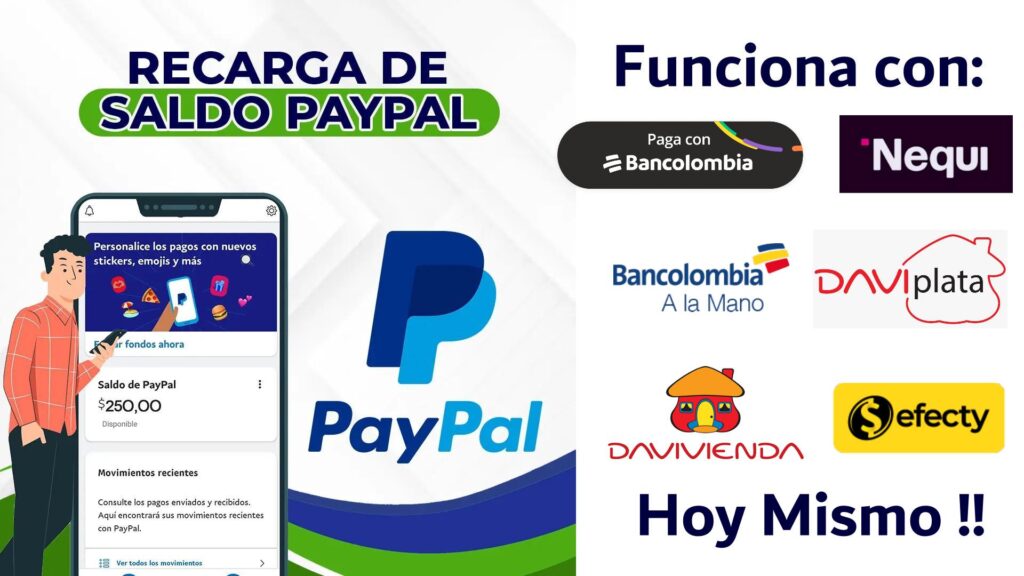 ¿Cómo Puedo Recargar Saldo En Mi Cuenta De PayPal?