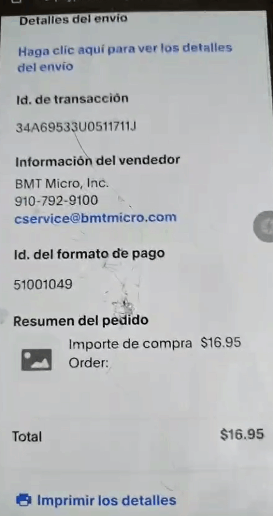pago en tienda por PayPal