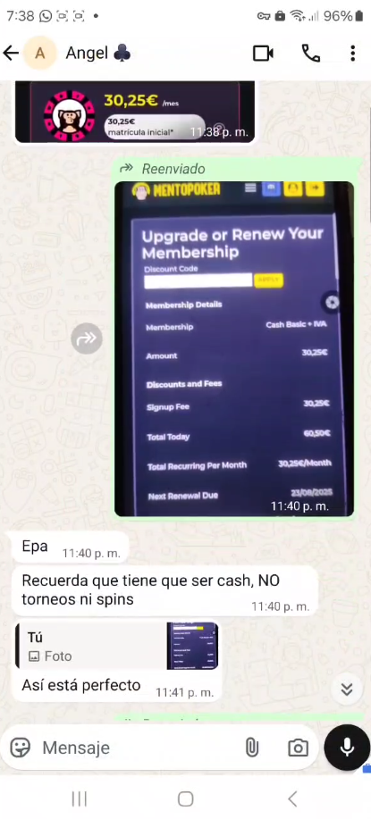 charla comprobar datos cliente paypal