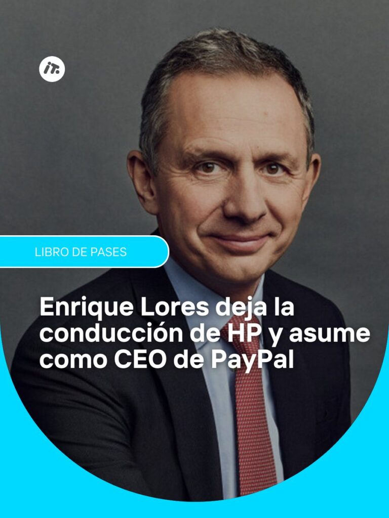 PayPal nombra al español Enrique Lores como nuevo CEO para tratar de salir de su crisis
